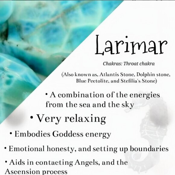 Handmade ✦ Copper Wire Wrap Tree of Life Pendant ✦ Oval Larimar Stone Necklace - Picture 7 of 9